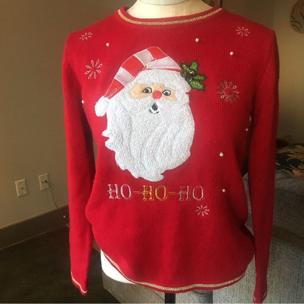 Santa Tacky Christmas Sweater